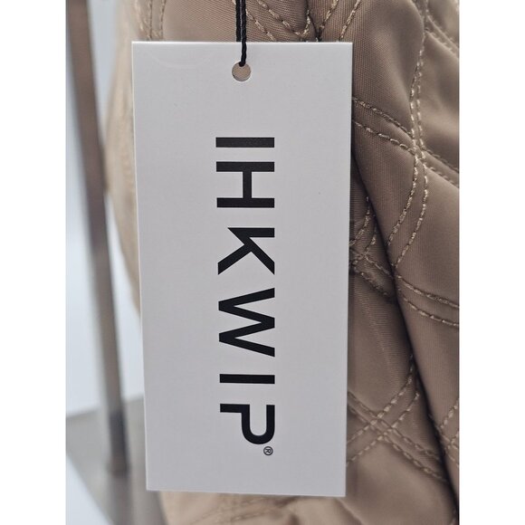 NWT HKWIP Women's Beige The Quilted Everyday Shopper Tote Bag Large  2924 - Picture 8 of 14